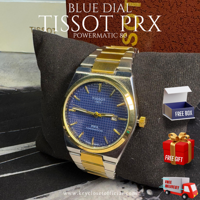 Blue Tissot PRX 1853 Powermatic 80 - Swiss Made