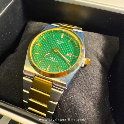 Green Tissot PRX 1853 Powermatic 80 - Swiss Made