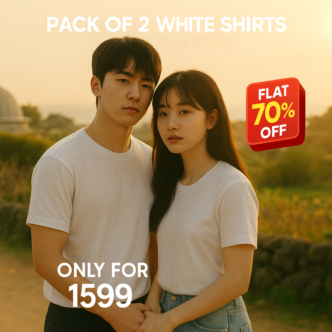 Premium Unisex Plain White Seamless Tubular T-Shirt