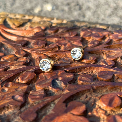 Pack of 7 Crystal Stud Earrings for Every Day of the Week | 7 Days Of Luxury (KCJ0001)