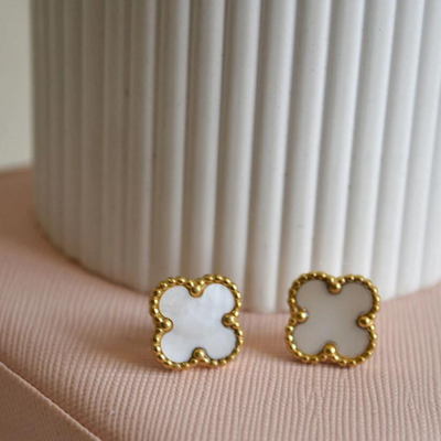 White Clover Tops and Locket Set (KCJ0052)