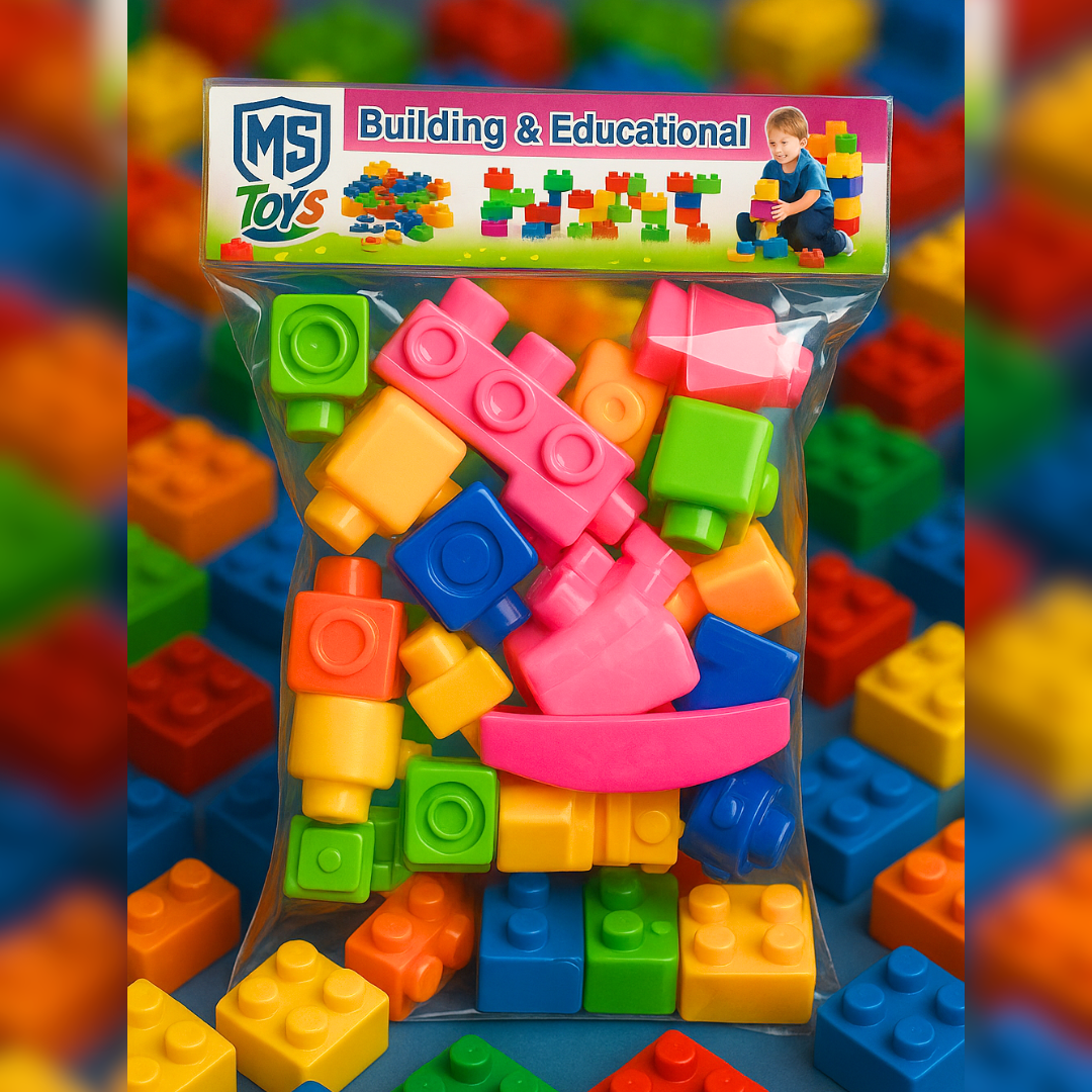 Colorful Building & Educational Blocks for Kids
