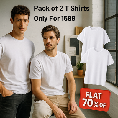 Premium Unisex Plain White Seamless Tubular T-Shirt