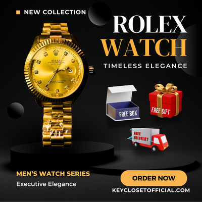 Rolex Oyster Perpetual - Golden Elegance