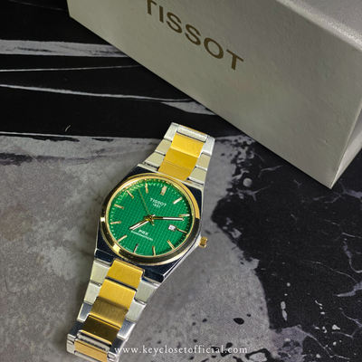 Green Tissot PRX 1853 Powermatic 80 - Swiss Made