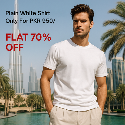 Premium Unisex Plain White Seamless Tubular T-Shirt
