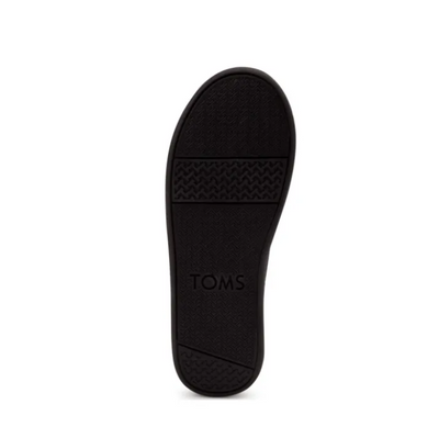 TOMS Syanno Black Canvas Slip-On Shoes