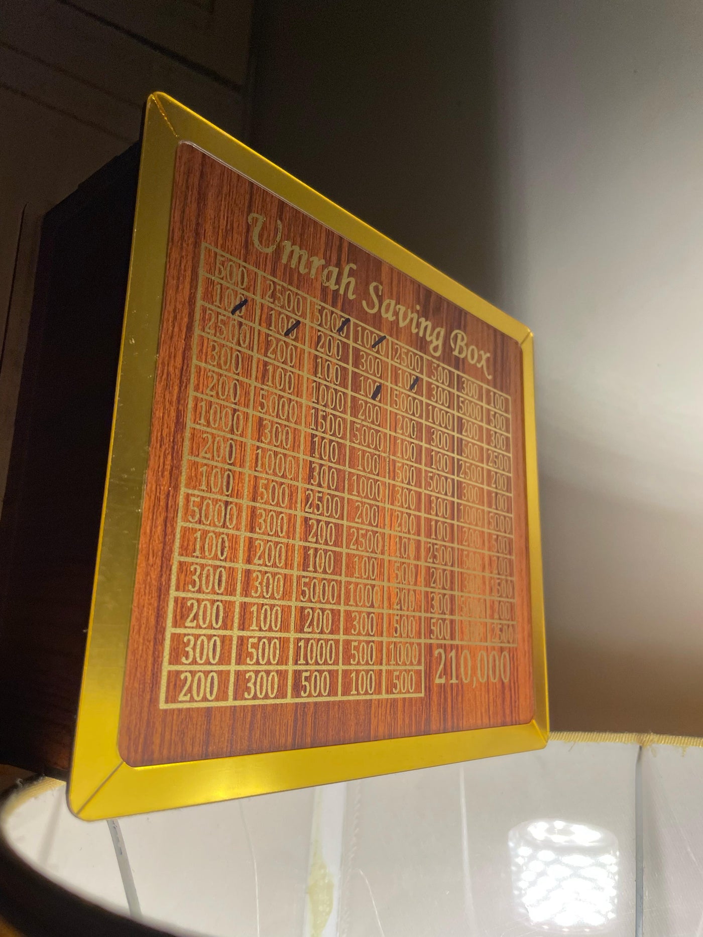 Umrah Saving Box - Save 210,000 for Umrah | Smart Money Saving Box